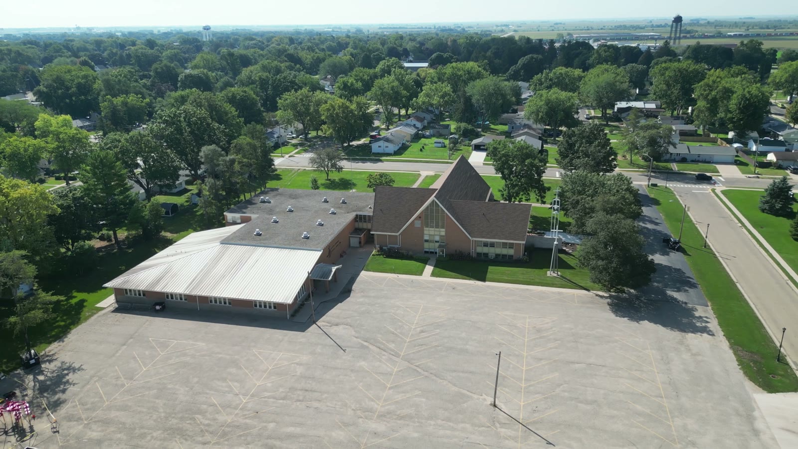 Campus view of St. Paul Lutheran School
