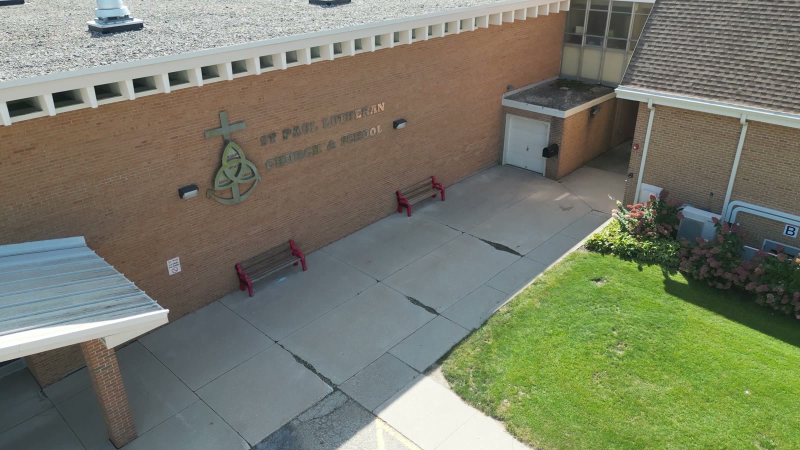 Front facade of St. Paul Lutheran School
